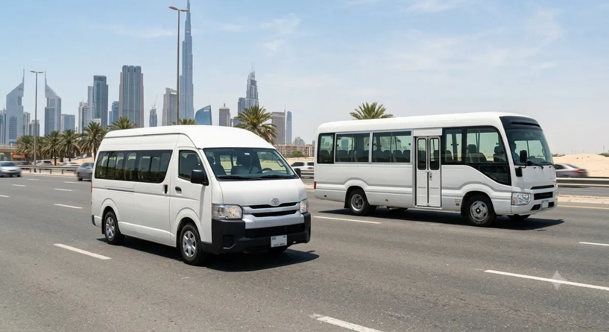 12 Seater vs Minibus Comparison