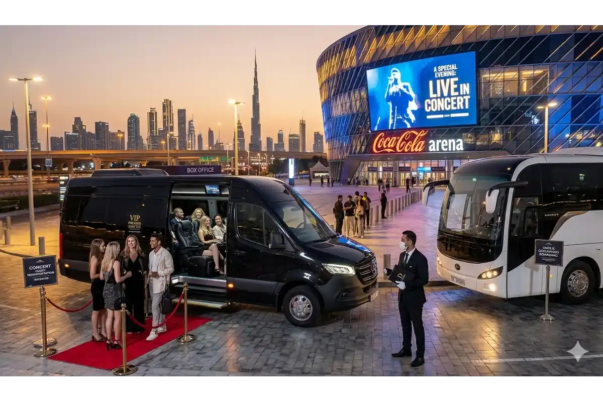 Concert Transport Service in Dubai