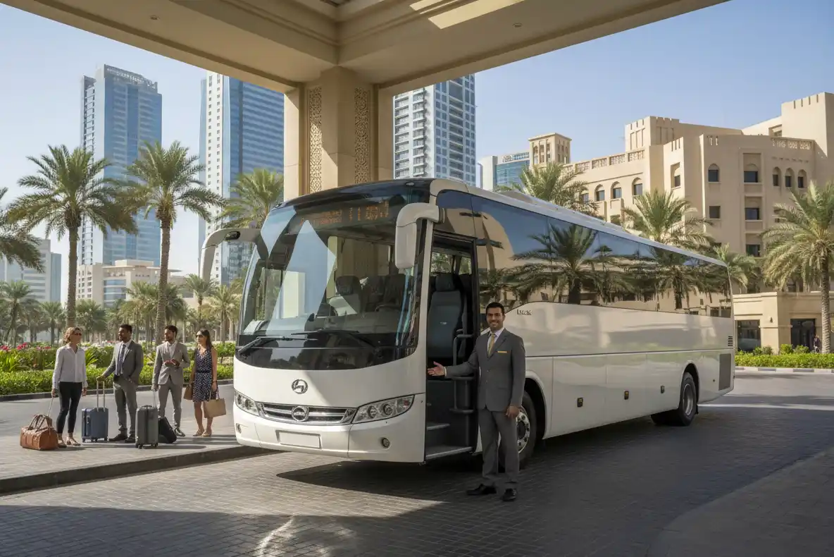 Shuttle Services in Dubai & UAE | Corporate, Airport & Event Shuttles